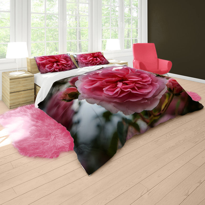 English Garden Rose Duvet Cover Set by Annette Heymans