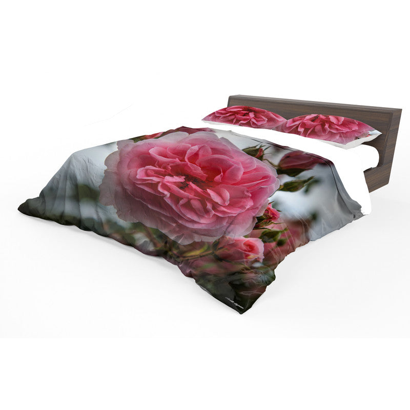 English Garden Rose Duvet Cover Set by Annette Heymans