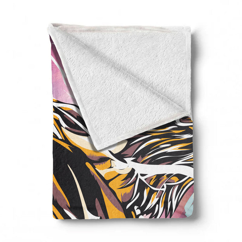 Eren Attack On Titan Light Weight Fleece Blanket
