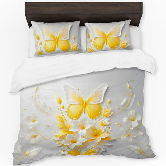 Ethereal Flutter Duvet Cover Set