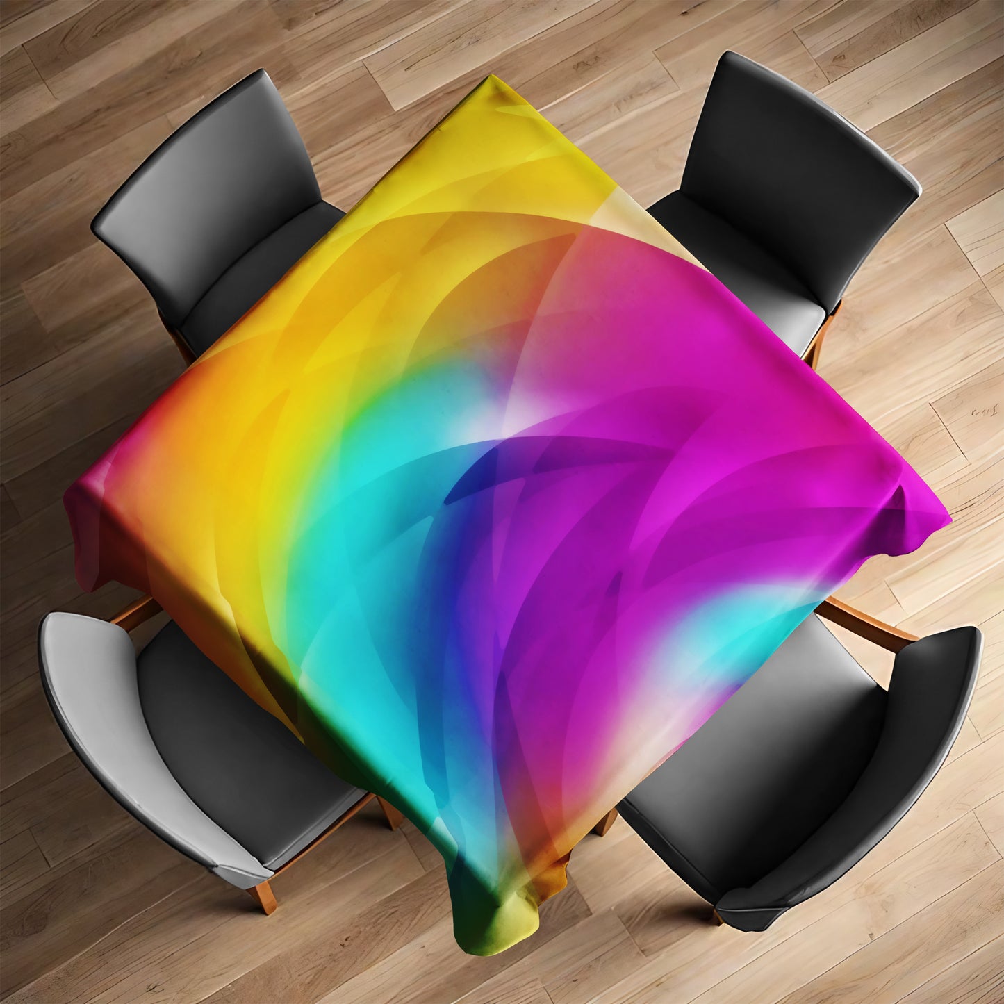 Ethereal Glow Square Tablecloth