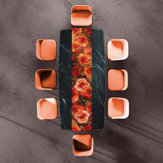 Evening Rose Table Runner