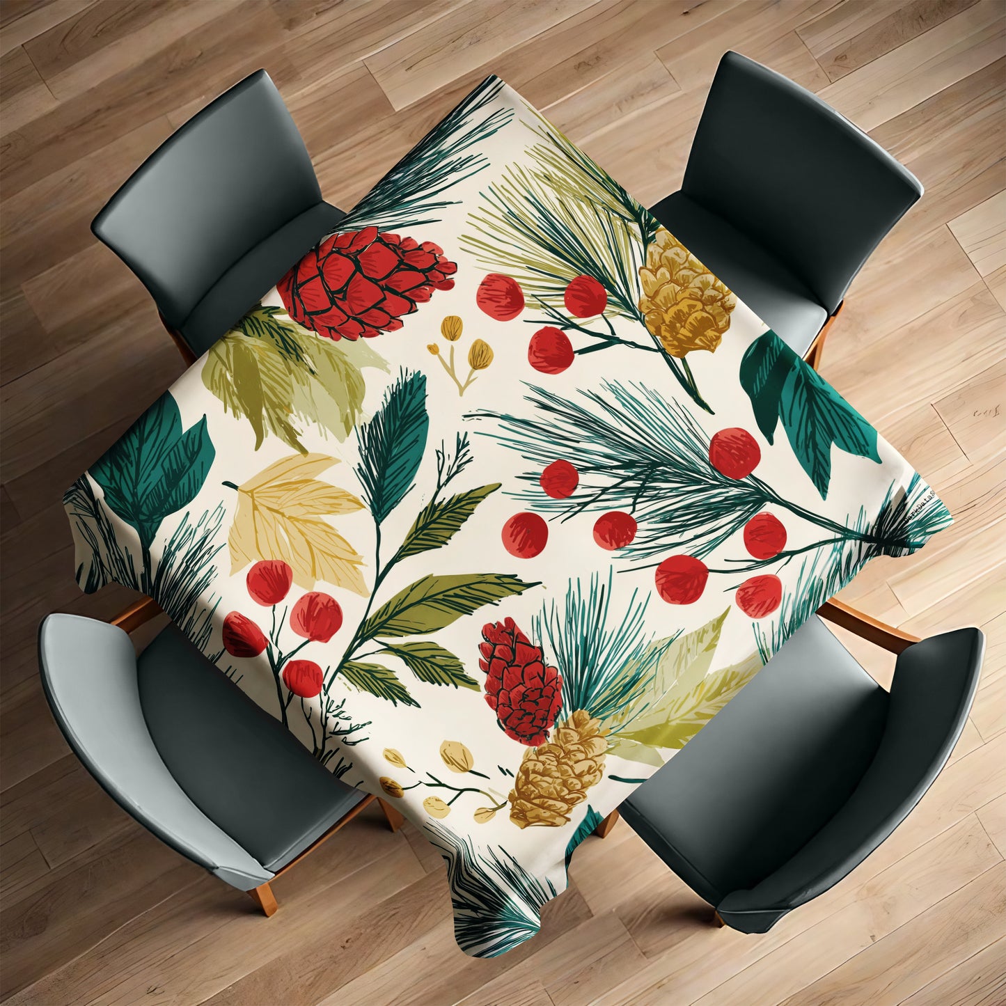 Evergreen Awakening Square Tablecloth by Wikus Schalkwyk