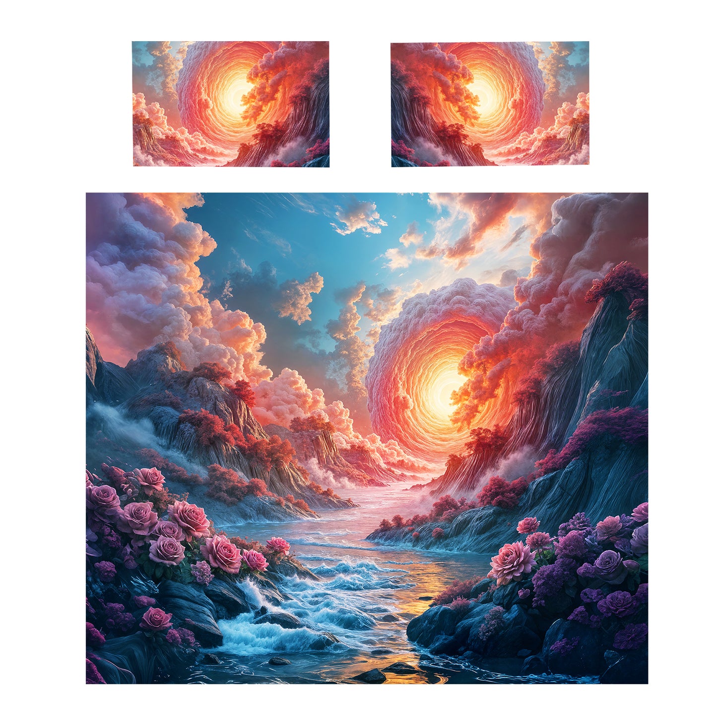 Eye Of The Storm Duvet Cover Set