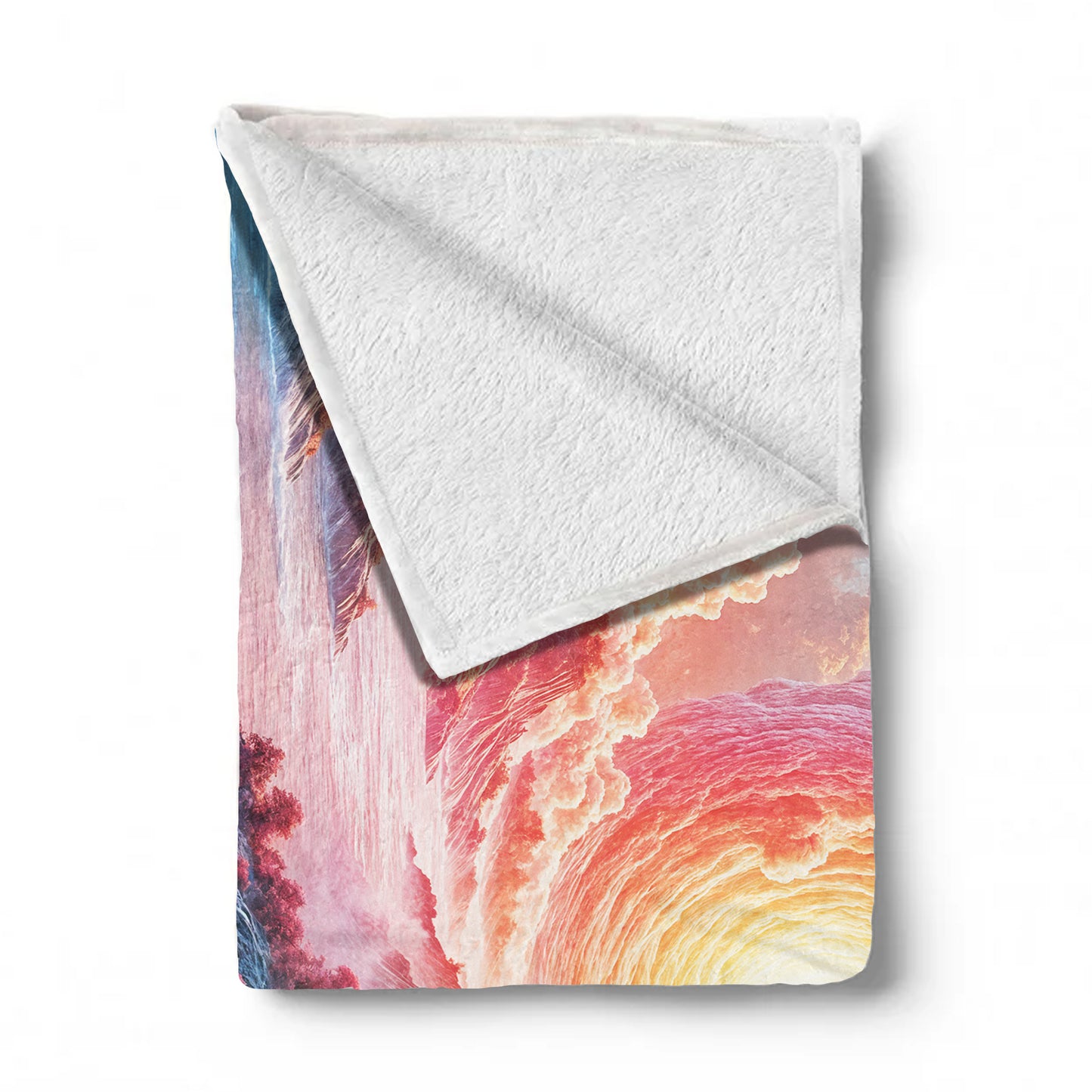 Eye Of The Storm Light Weight Fleece Blanket