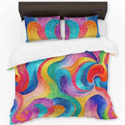 Fable Colours in Fluid Duvet Cover Set