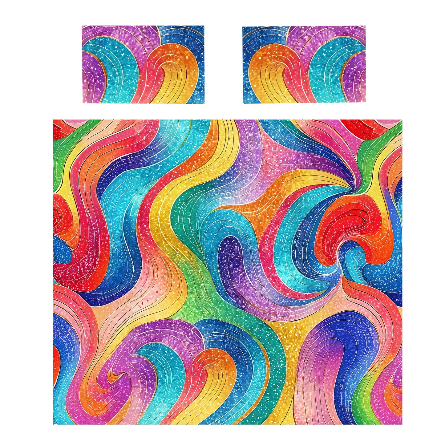 Fable Colours in Fluid Duvet Cover Set