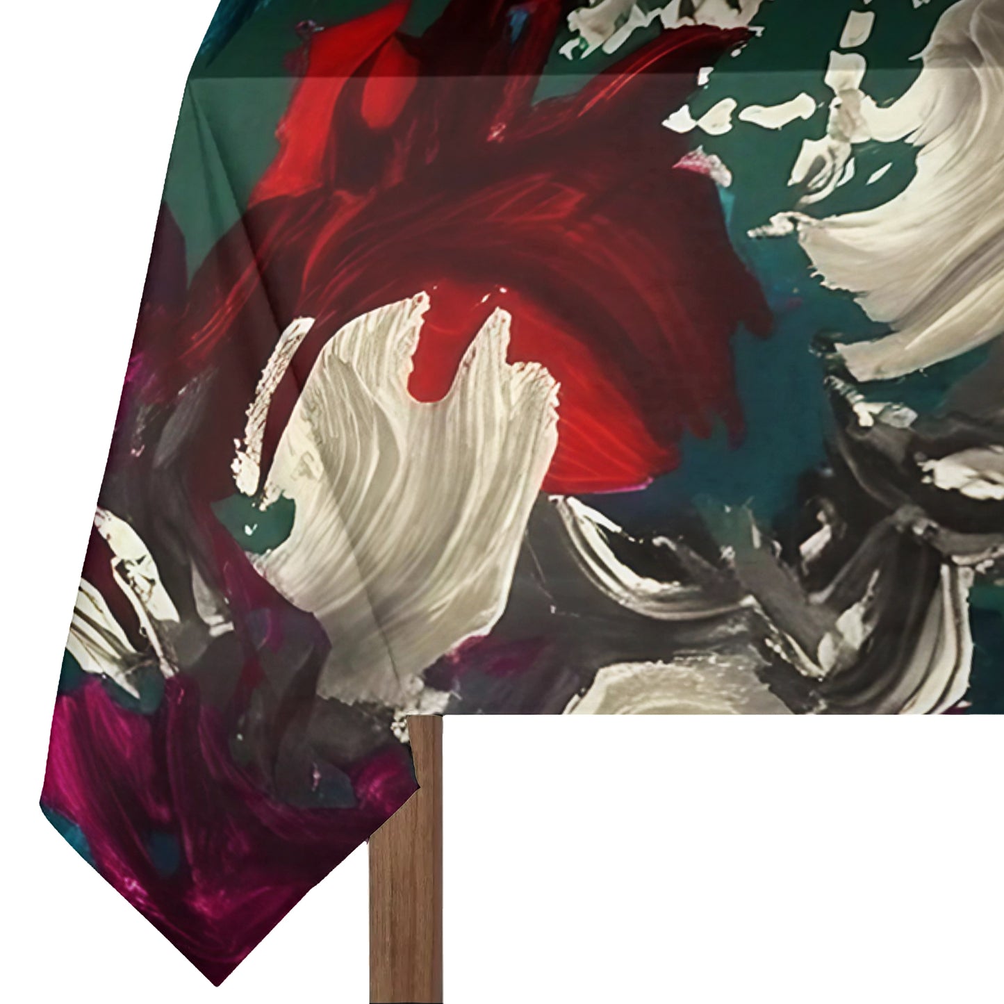 Fading Brush Rectangle Tablecloth