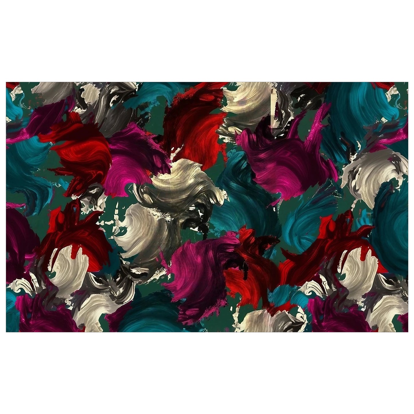 Fading Brush Rectangle Tablecloth