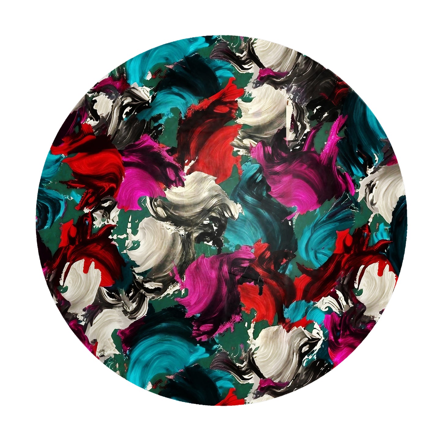 Fading Brush Round Tablecloth
