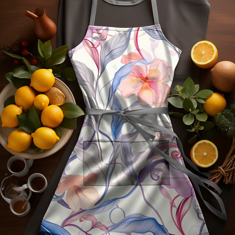 Fairy Garden Medium Length Apron