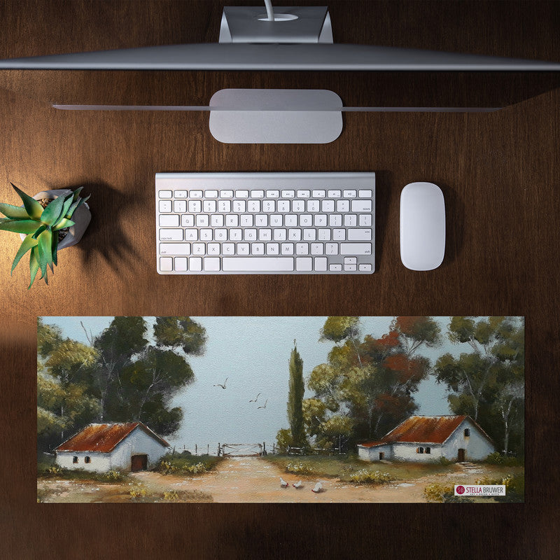 Farm Life Desk Pad by Stella Bruwer