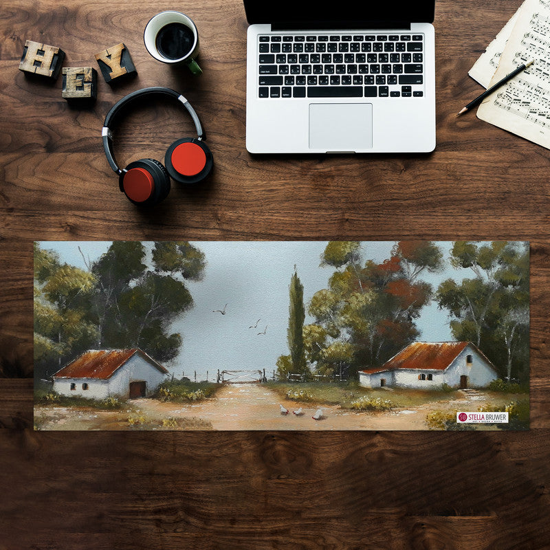 Farm Life Desk Pad by Stella Bruwer