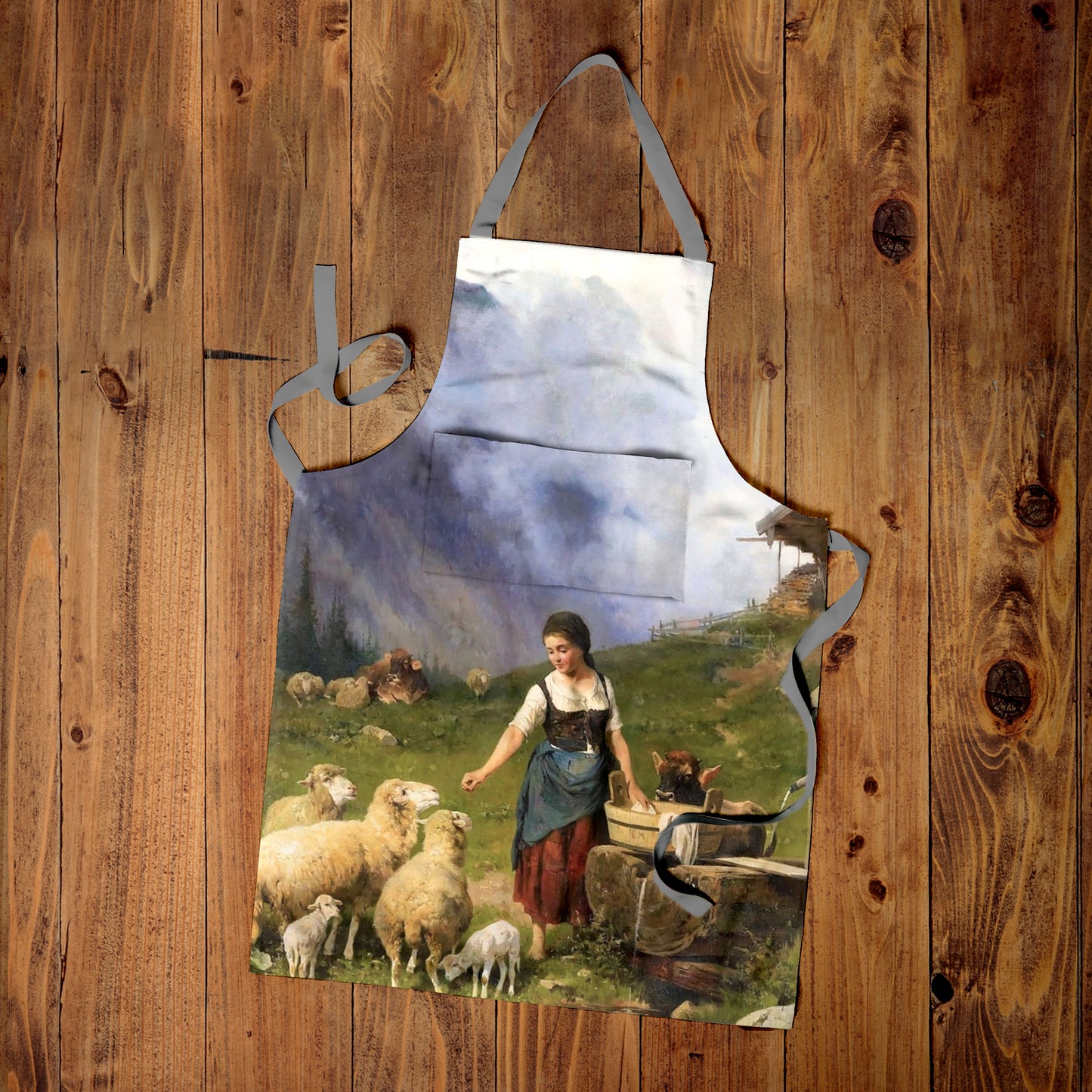 Farm Life Medium Length Apron
