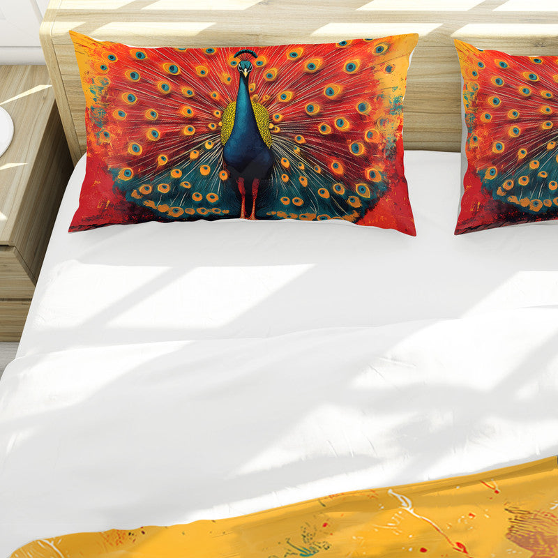 Feather Firestorm Duvet Cover Set by Wikus Schalkwyk