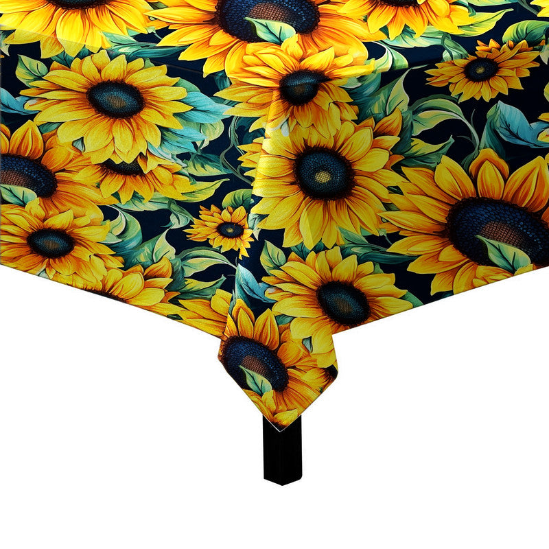 Field of Sunflowers Square Tablecloth