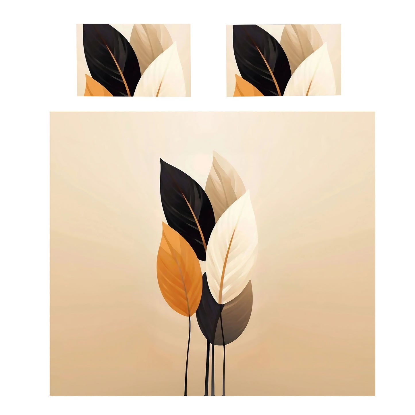 First Leaves of Autumn Duvet Cover Set