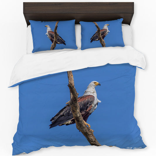 Fish Eagle Duvet Cover Set by Annette Heymans