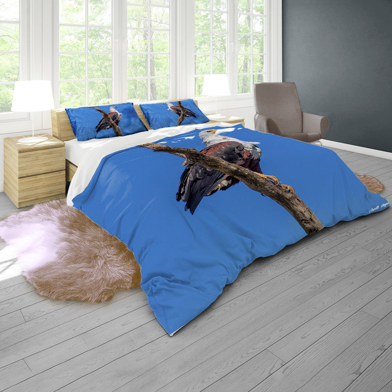 Fish Eagle Duvet Cover Set by Annette Heymans