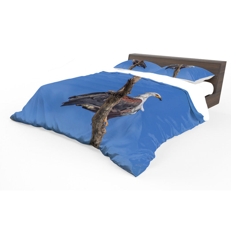 Fish Eagle Duvet Cover Set by Annette Heymans