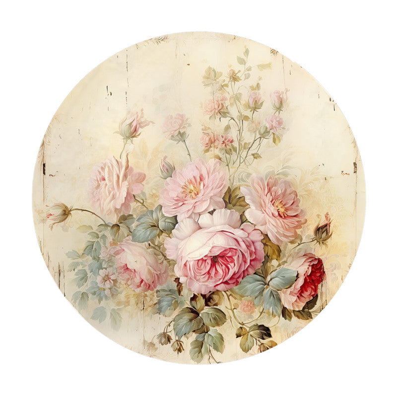Fleeting Fragrance Round Tablecloth