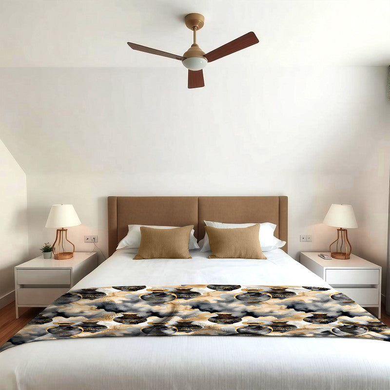 Floating on Clouds Light Bed Throw