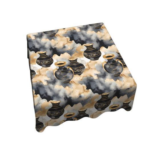 Floating Pots Square Tablecloth