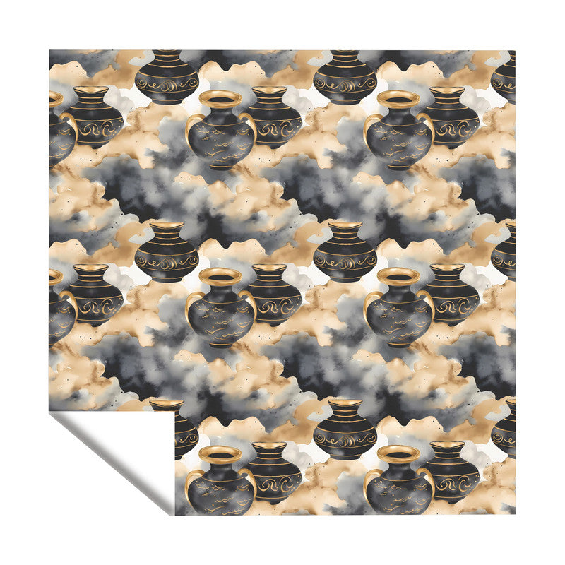 Floating Pots Square Tablecloth