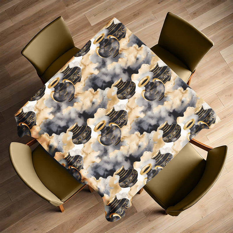 Floating Pots Square Tablecloth