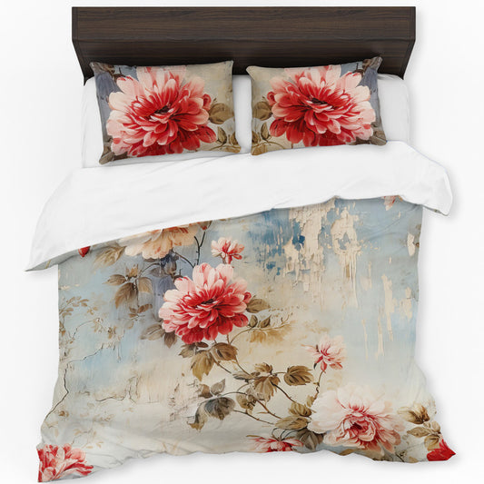 Floral Widow s Keepsake Duvet Cover Set