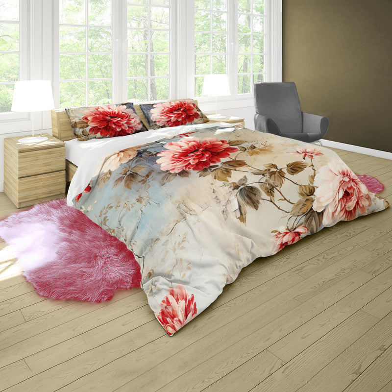 Floral Widow s Keepsake Duvet Cover Set