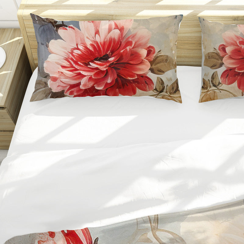 Floral Widow s Keepsake Duvet Cover Set