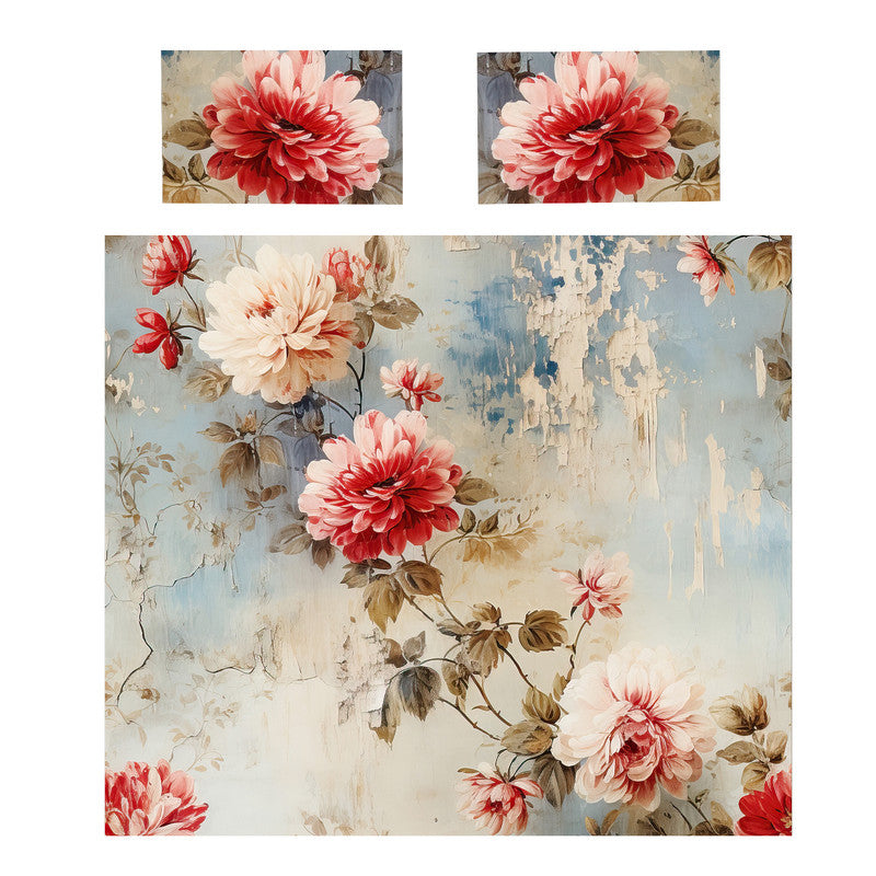 Floral Widow s Keepsake Duvet Cover Set