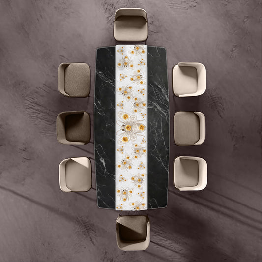 Floral Bee Table Runner by Mark van Vuuren