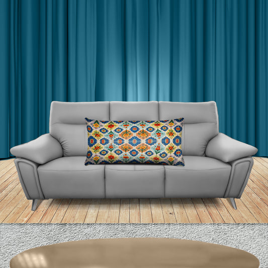 Floral Tiled Stamp King Luxury Scatter