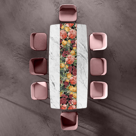 Floral Mix Table Runner By Mark van Vuuren