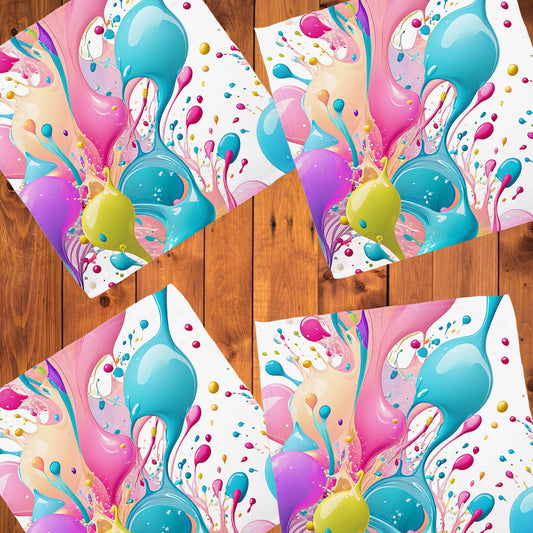 Flourish Flow White Napkins