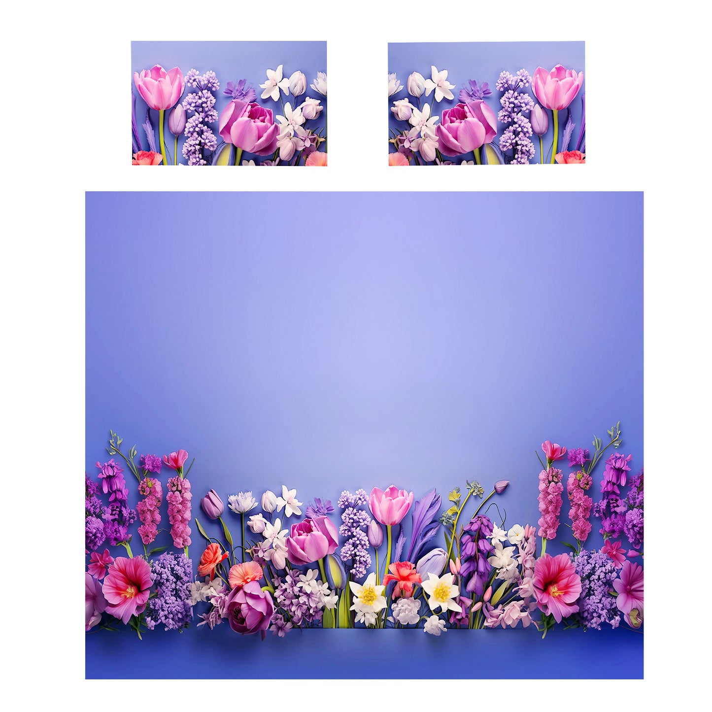 Flourishing Friends Duvet Cover Set