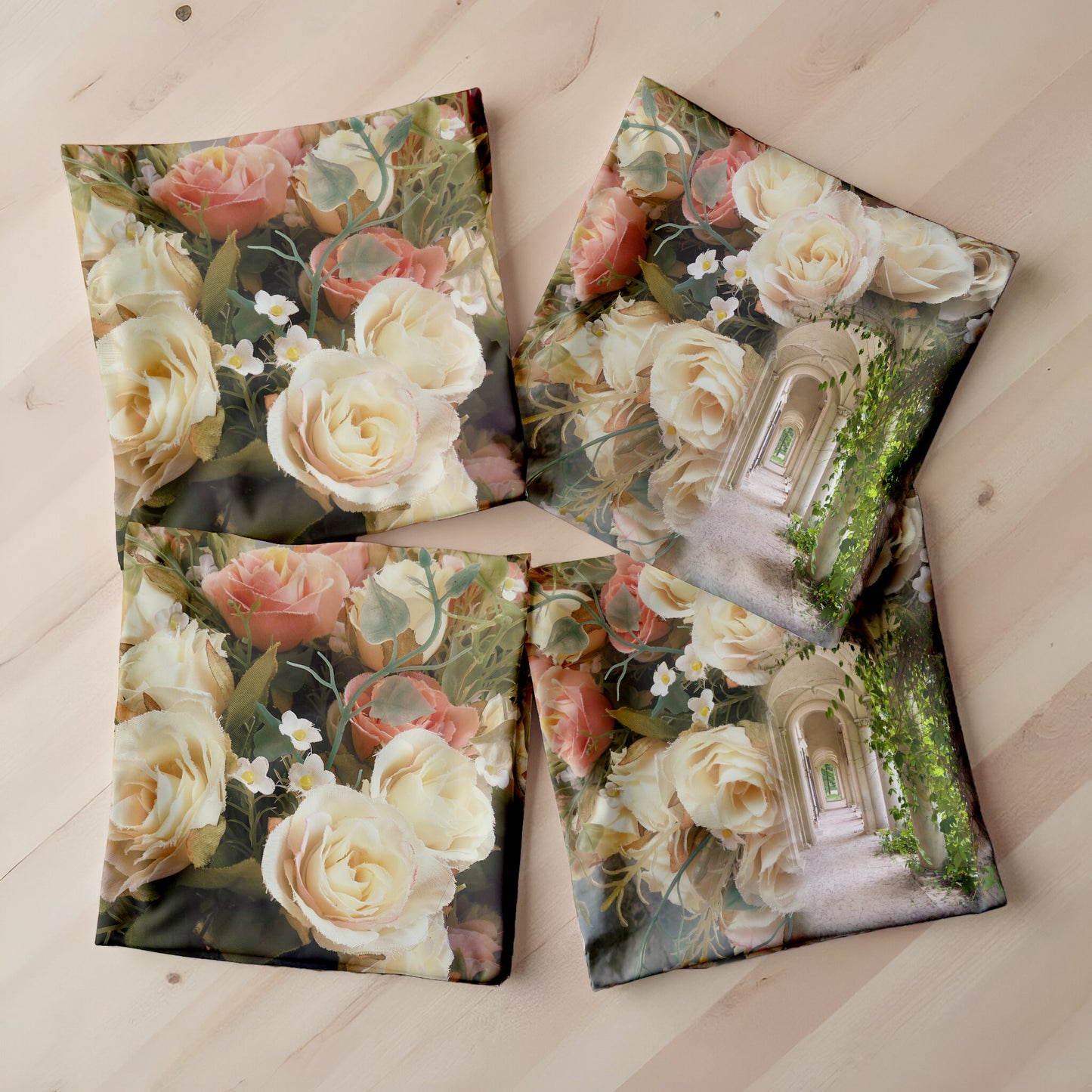 Flower Bouquet Luxury Scatter Covers (Set of 4)