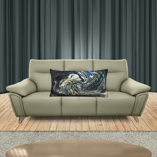 Flowing Black and White King Luxury Scatter