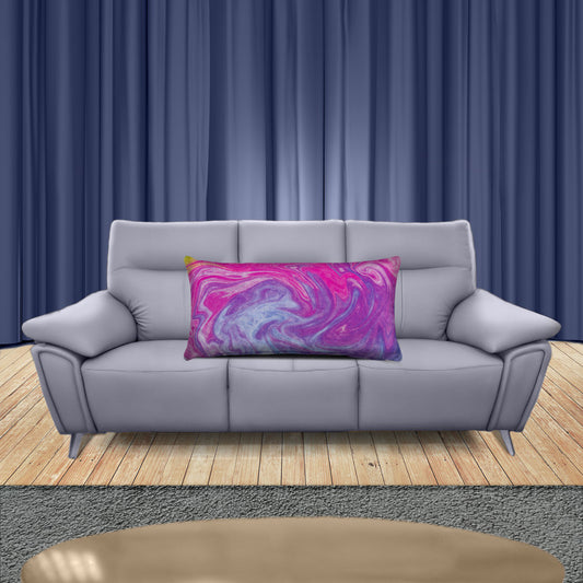 Flowing Pink and Blue King Luxury Scatter