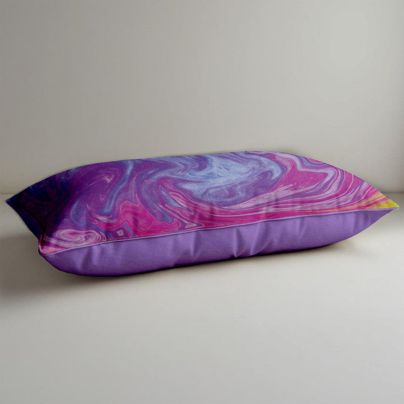 Flowing Pink and Blue King Luxury Scatter