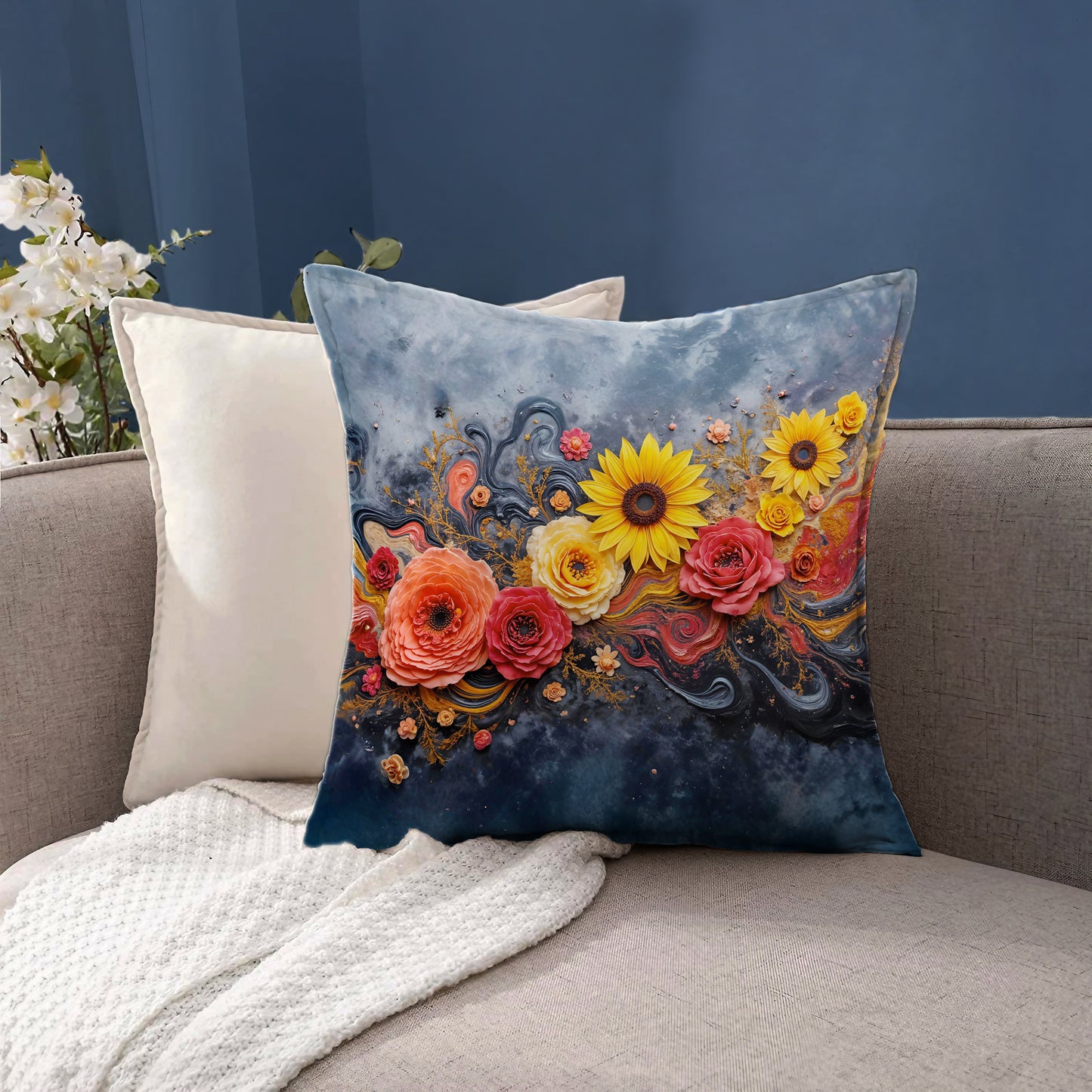 Flowing Floral Exclusive Range Cushions