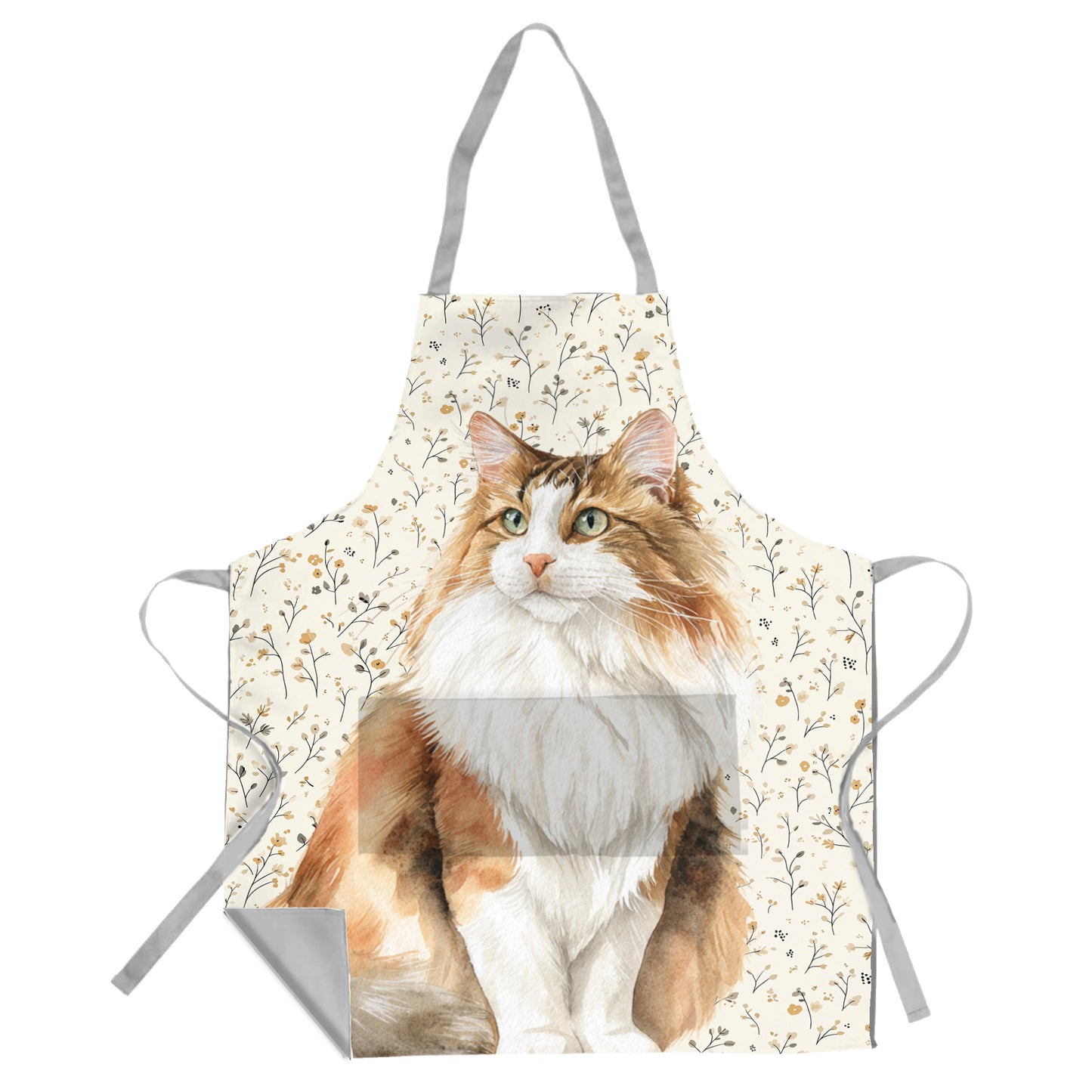 Fluffy Cat Apron by Mark van Vuuren