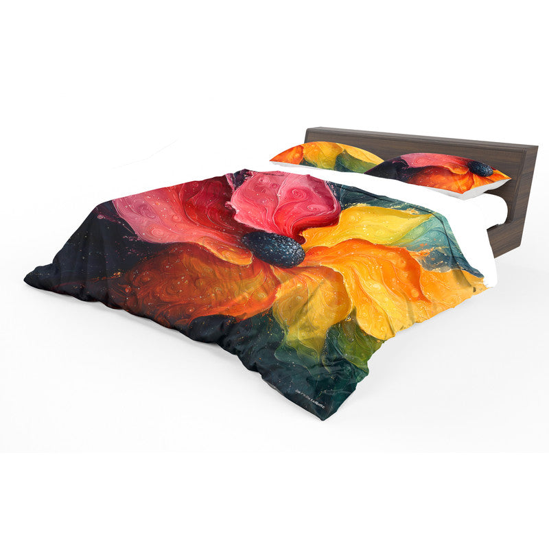 Fluid Florals Duvet Cover Set by Wikus Schalkwyk
