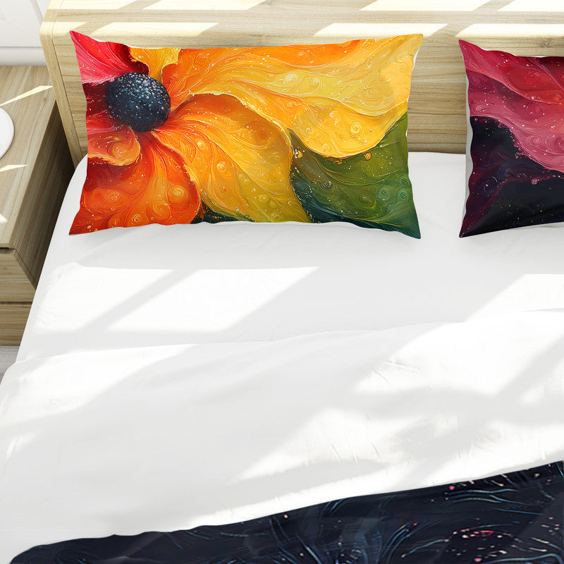 Fluid Florals Duvet Cover Set by Wikus Schalkwyk