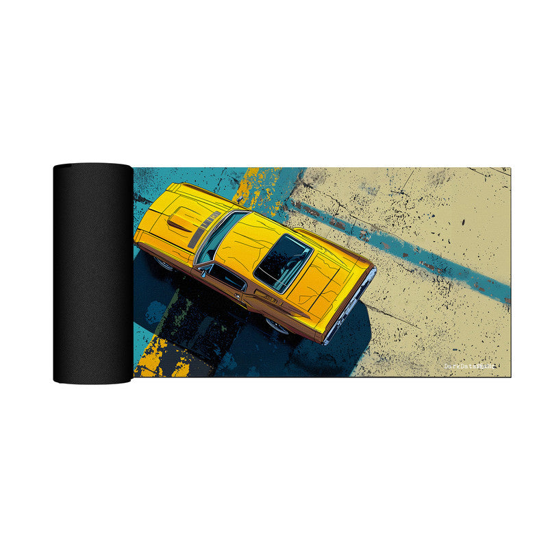 Ford Mustang 1967 Large Desk Pad by Wikus Schalkwyk