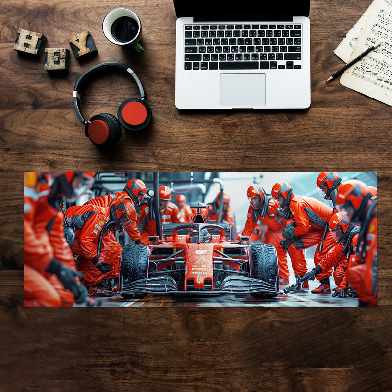 Formula One Red Team Large Desk Pad