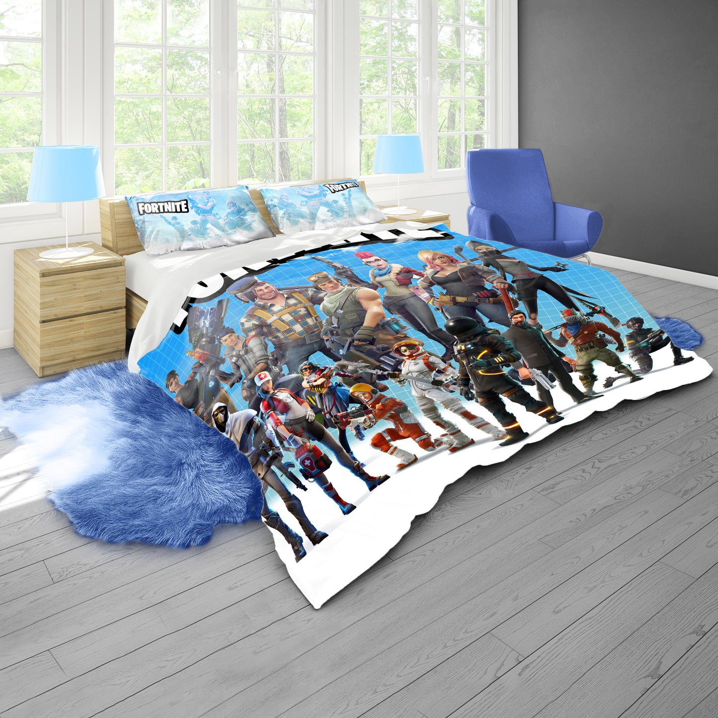 Fortnite Duvet Cover Set