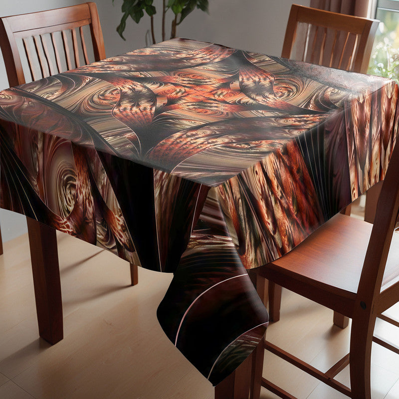 Fractured Realities Square Tablecloth